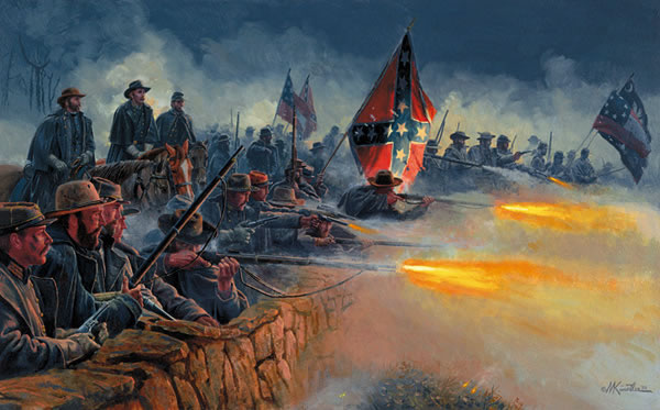 "Valor in Gray" Mort Kunstler Civil War Print